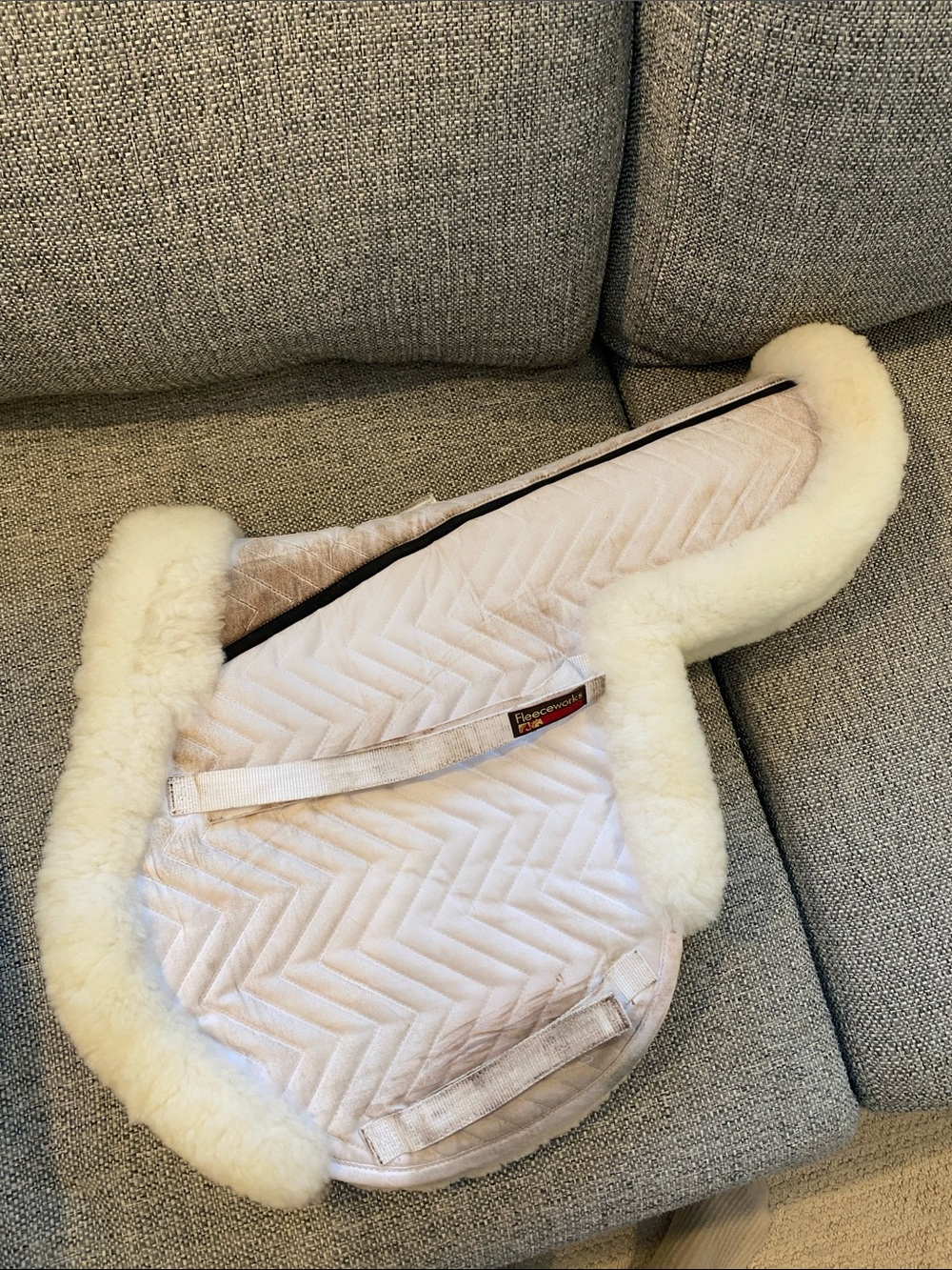Fleeceworks FXK Technology Sheepskin Close Contact Pad Hunter Show Partial Trim